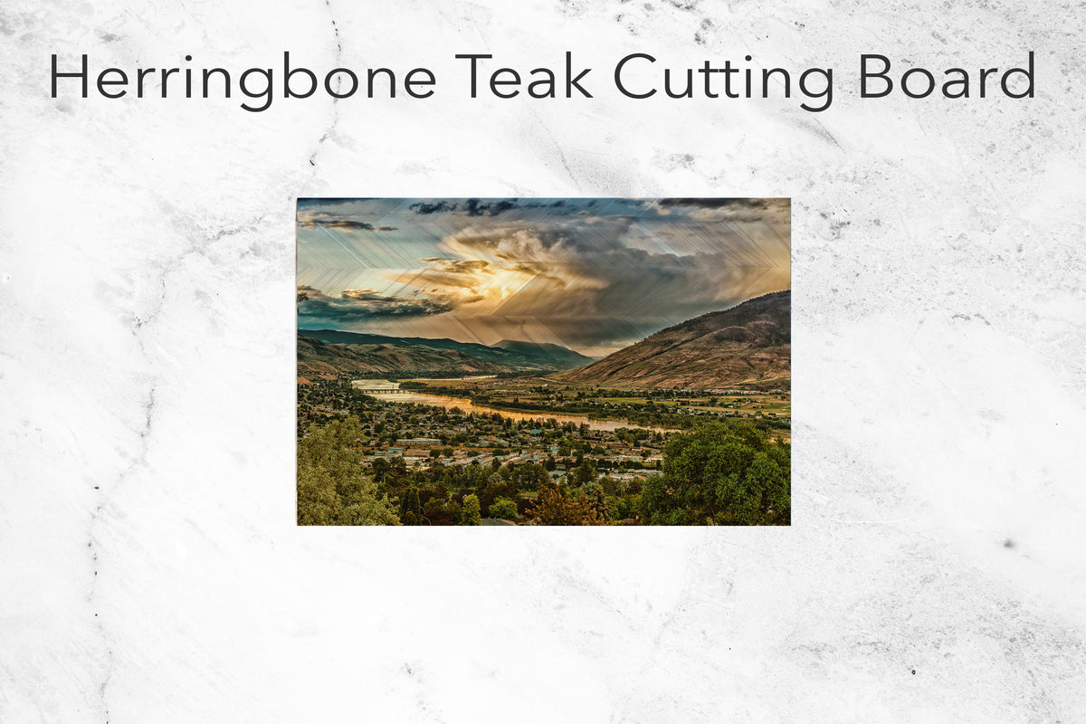 Scenic Lookout Kamloops Canada Wood & Slate