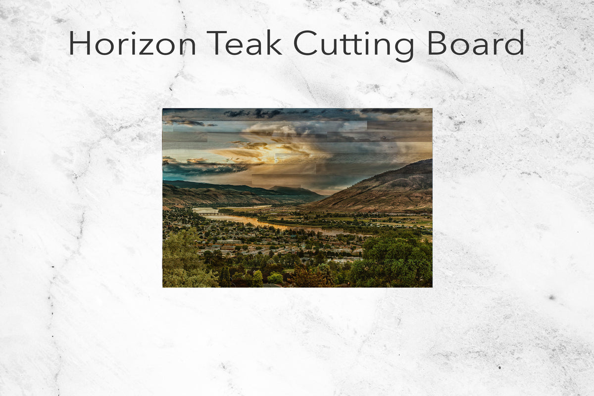 Scenic Lookout Kamloops Canada Wood & Slate